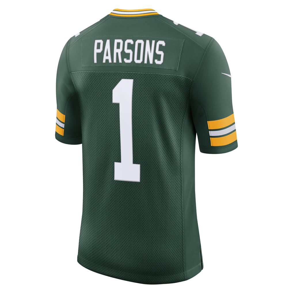 Men's Green Bay Packers Micah Parsons Nike Green Vapor Untouchable Stitched Limited Jersey - Image 4