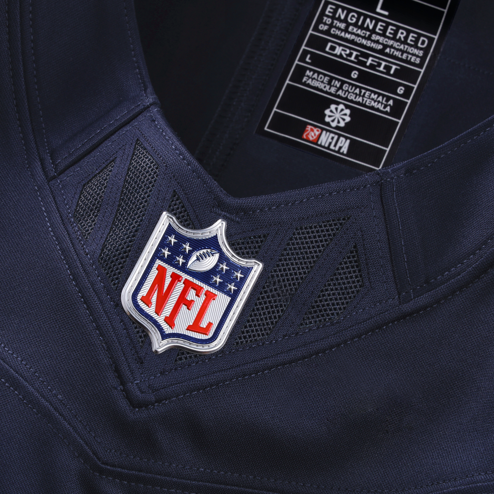Men's Green Bay Packers Micah Parsons Nike Navy Alternate Vapor F.U.S.E. Stitched Limited Jersey - Image 5