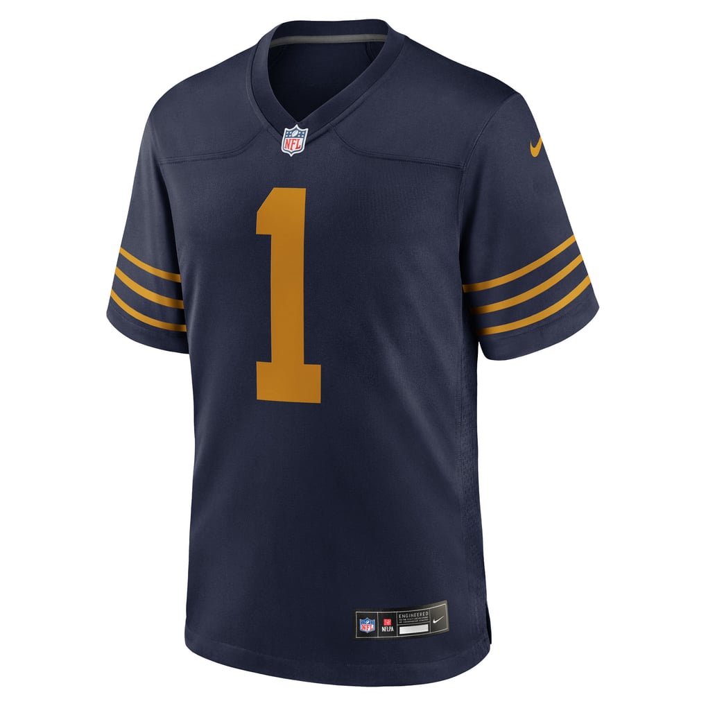 Men's Green Bay Packers Micah Parsons Nike Navy The 1923 Classic Game Jersey - Image 3