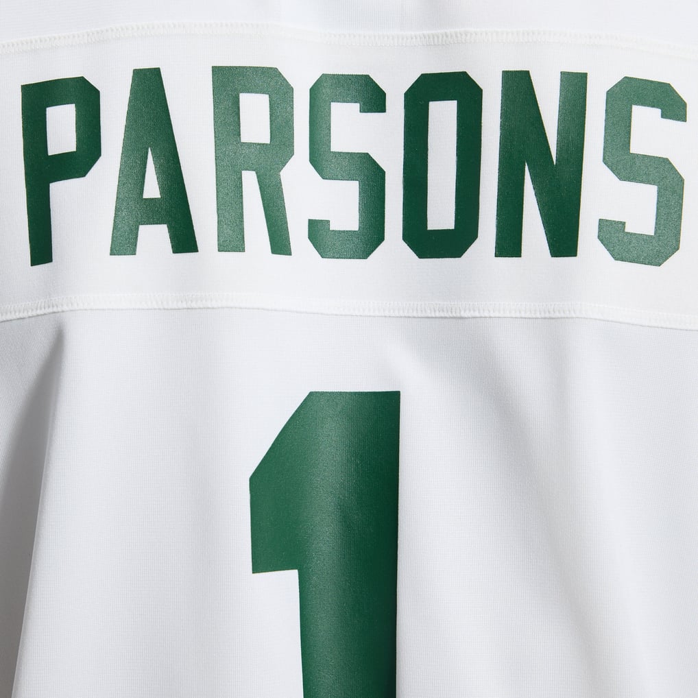 Men's Green Bay Packers Micah Parsons Nike White Game Player Jersey - Image 13