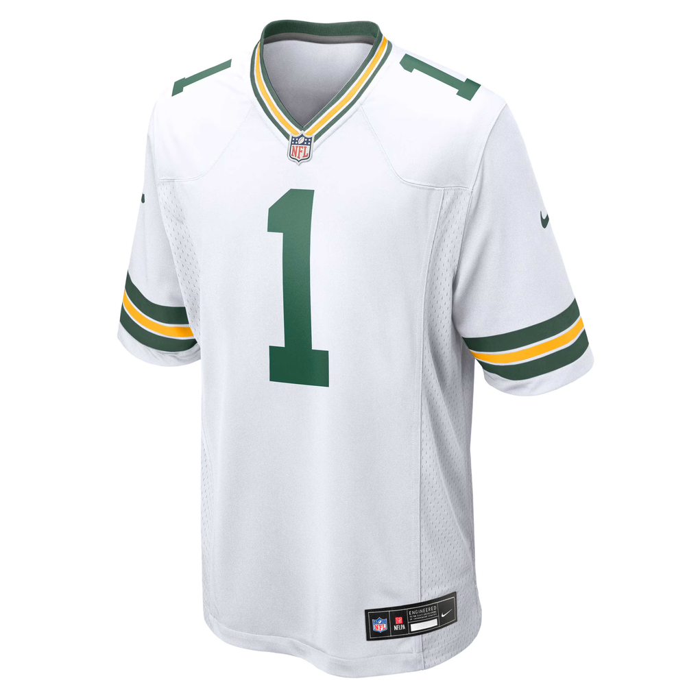 Men's Green Bay Packers Micah Parsons Nike White Game Player Jersey - Image 7