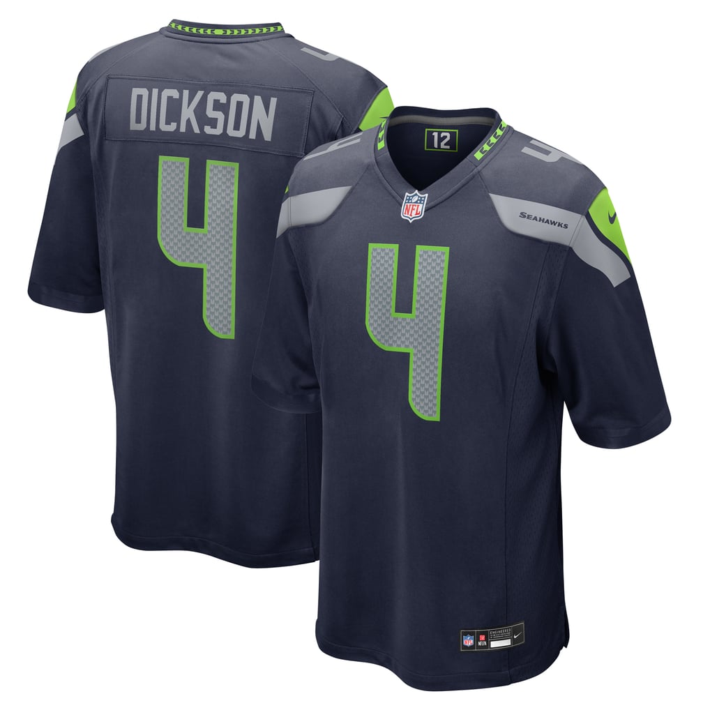 Men's Seattle Seahawks Michael Dickson Nike  College Navy  Game Jersey - Image 2