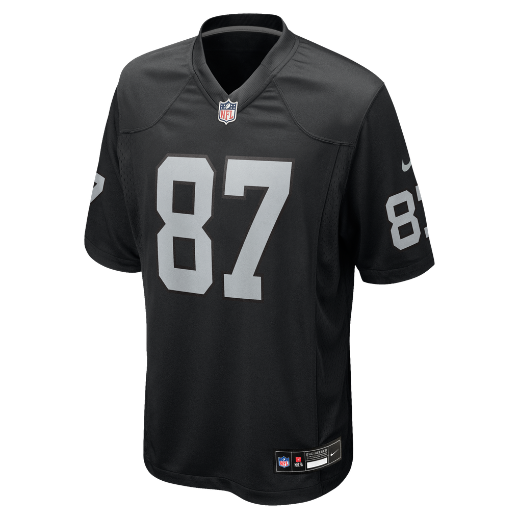 Men's Las Vegas Raiders Michael Mayer Nike Black  Game Jersey - Image 3