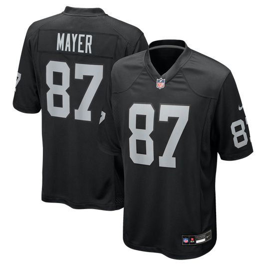 Men's Las Vegas Raiders Michael Mayer Nike Black  Game Jersey - Image 1
