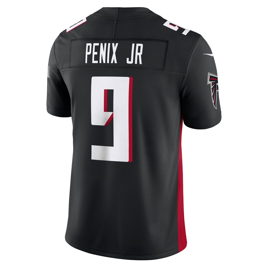 Men's Atlanta Falcons Michael Penix Jr. Nike Black Vapor F.U.S.E. Limited Jersey