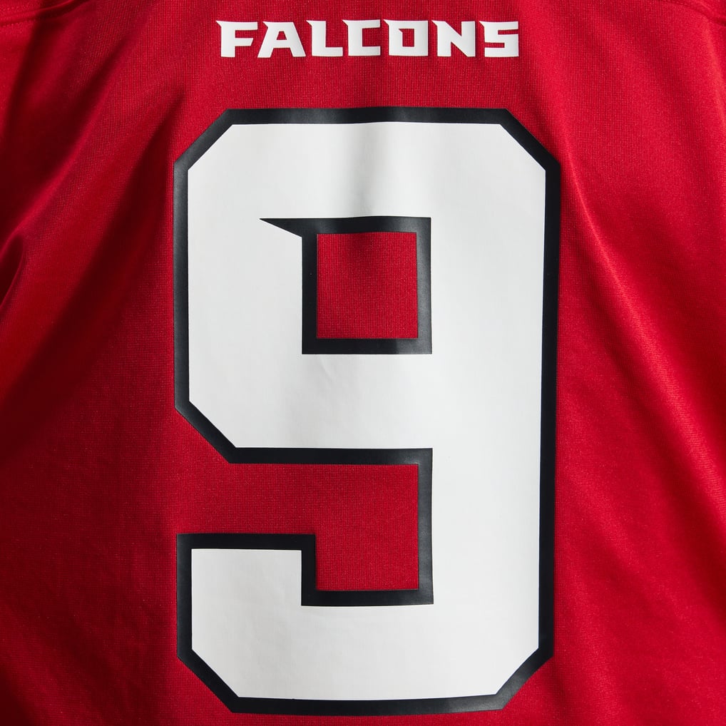 Men's Atlanta Falcons Michael Penix Jr. Nike Red Game Jersey
