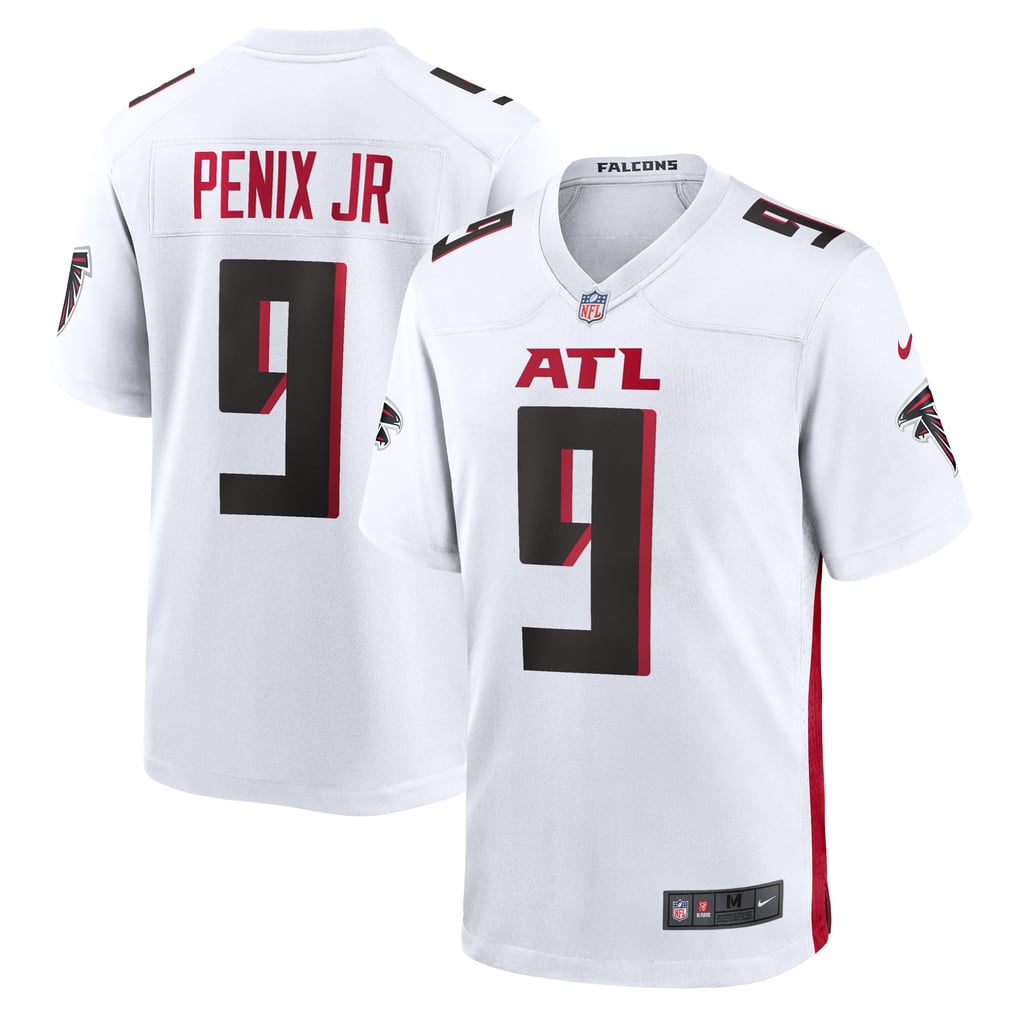 Men's Atlanta Falcons Michael Penix Jr. Nike White Game Jersey