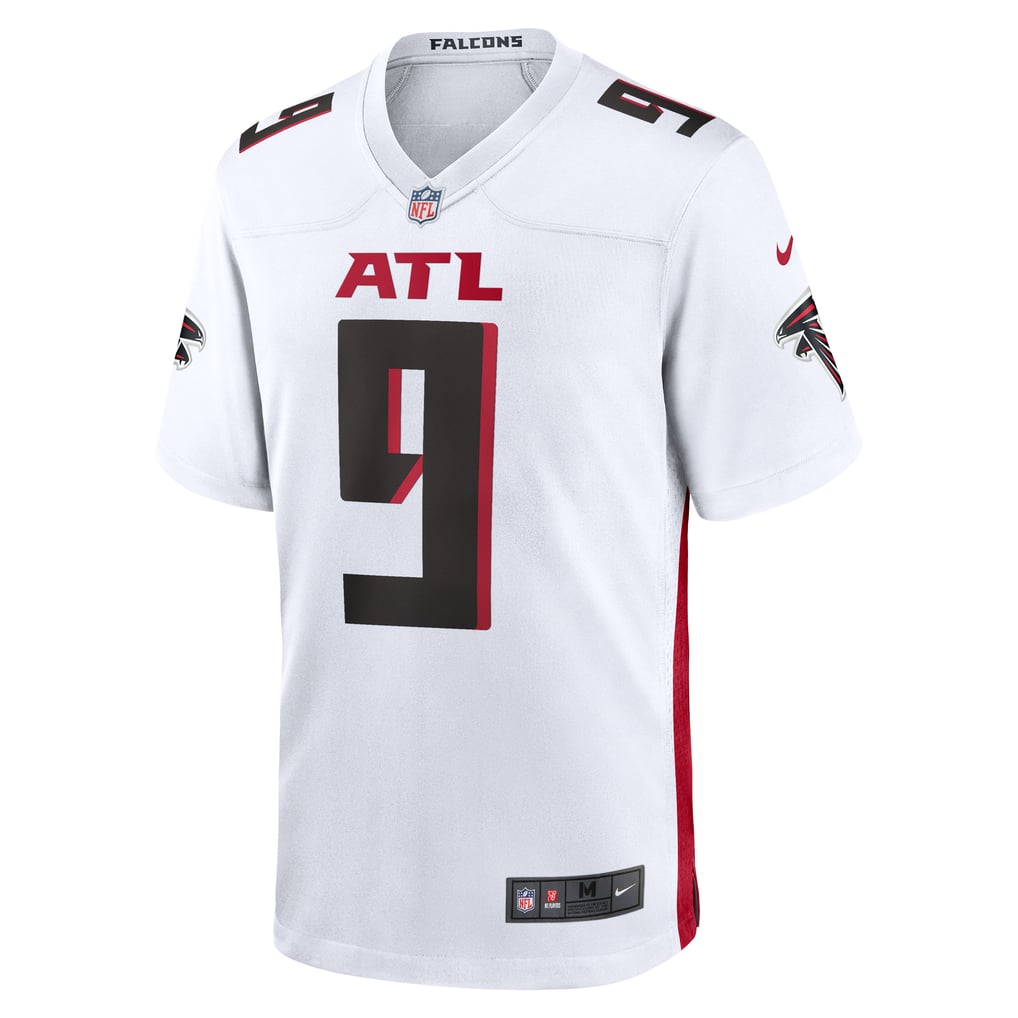 Men's Atlanta Falcons Michael Penix Jr. Nike White Game Jersey