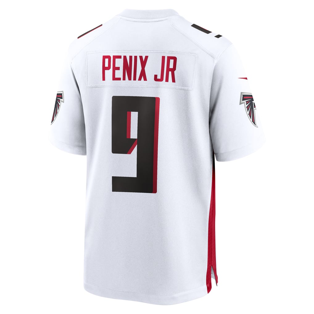 Men's Atlanta Falcons Michael Penix Jr. Nike White Game Jersey