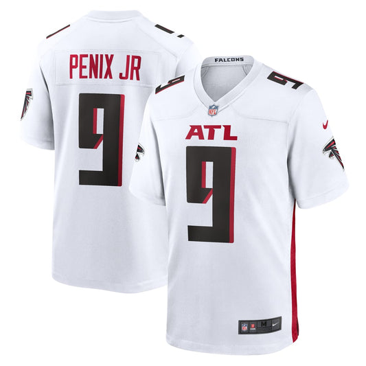 Men's Atlanta Falcons Michael Penix Jr. Nike White Game Jersey