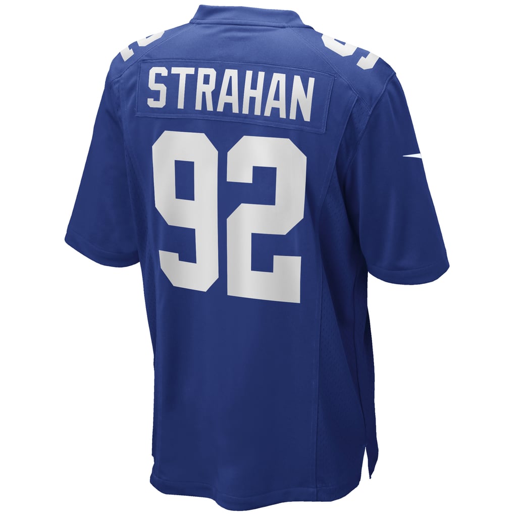 Men's New York Giants Michael Strahan Nike Royal Game Retired Player Jersey - Image 4