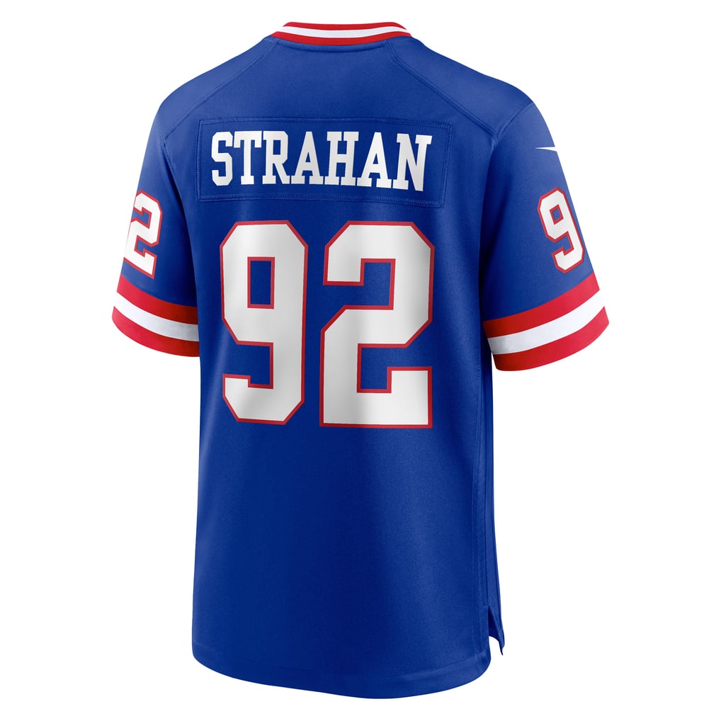Men's New York Giants Michael Strahan Nike Royal Retired Player Alternate Game Jersey - Image 4