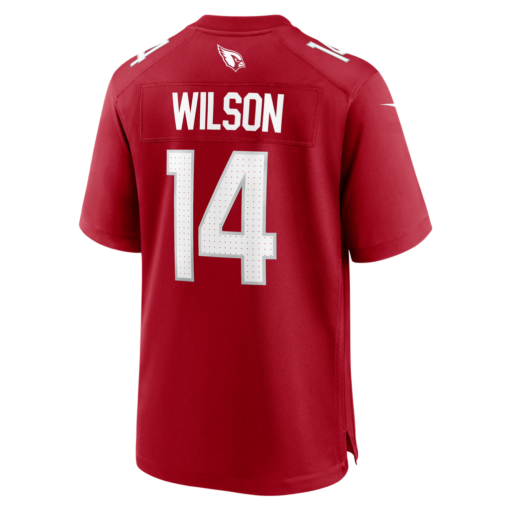 Men's Arizona Cardinals Michael Wilson Nike  Cardinal Team Game Jersey - Image 4