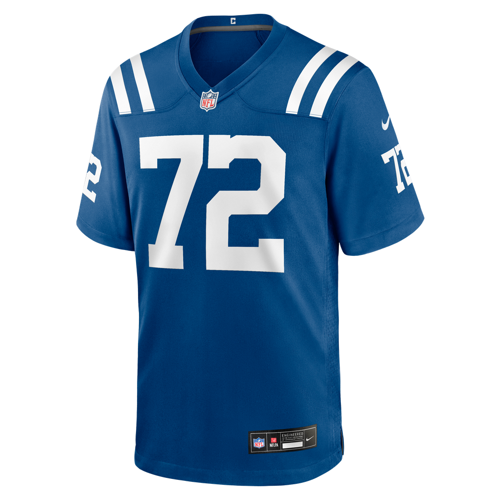 Men's Indianapolis Colts Micheal Clemons Nike Royal Team Game Jersey - Image 5