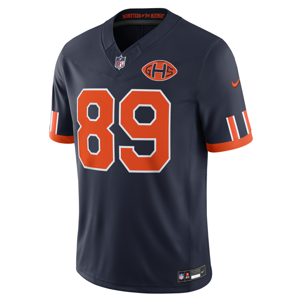 Men's Chicago Bears Mike Ditka Nike Navy 2026 Rivalries Collection Game Jersey - Image 5