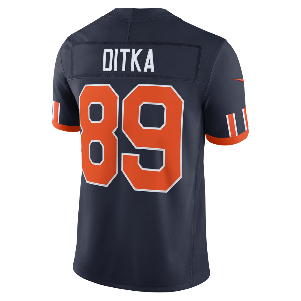 Men's Chicago Bears Mike Ditka Nike Navy 2026 Rivalries Collection Game Jersey - Image 6