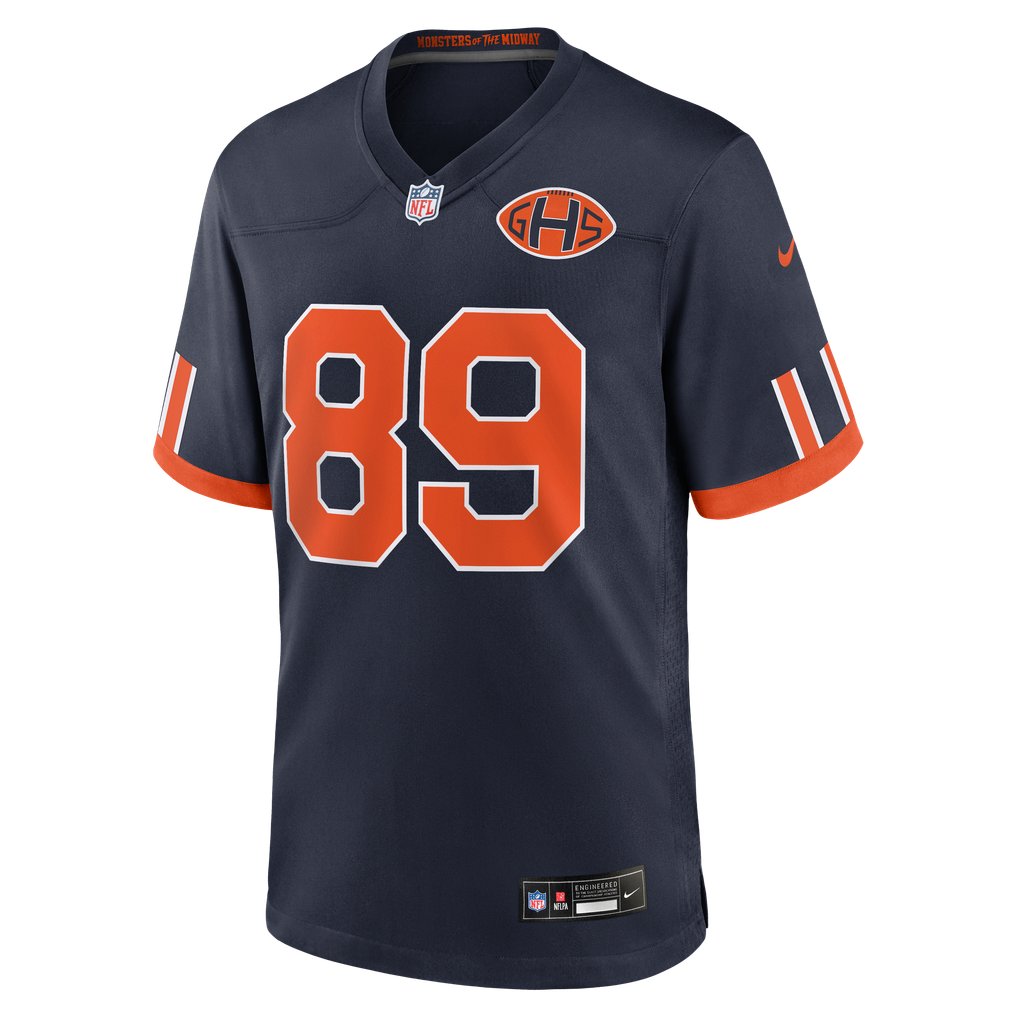 Men's Chicago Bears Mike Ditka Nike Navy 2026 Rivalries Collection Game Jersey - Image 3