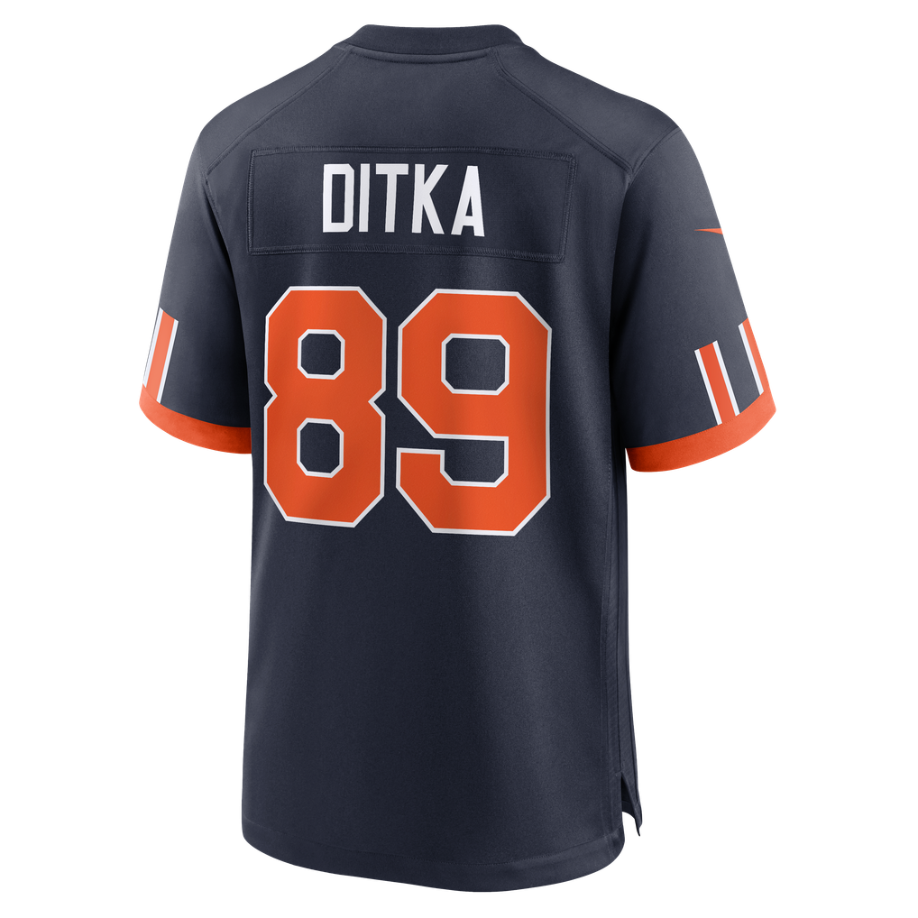 Men's Chicago Bears Mike Ditka Nike Navy 2026 Rivalries Collection Game Jersey - Image 4