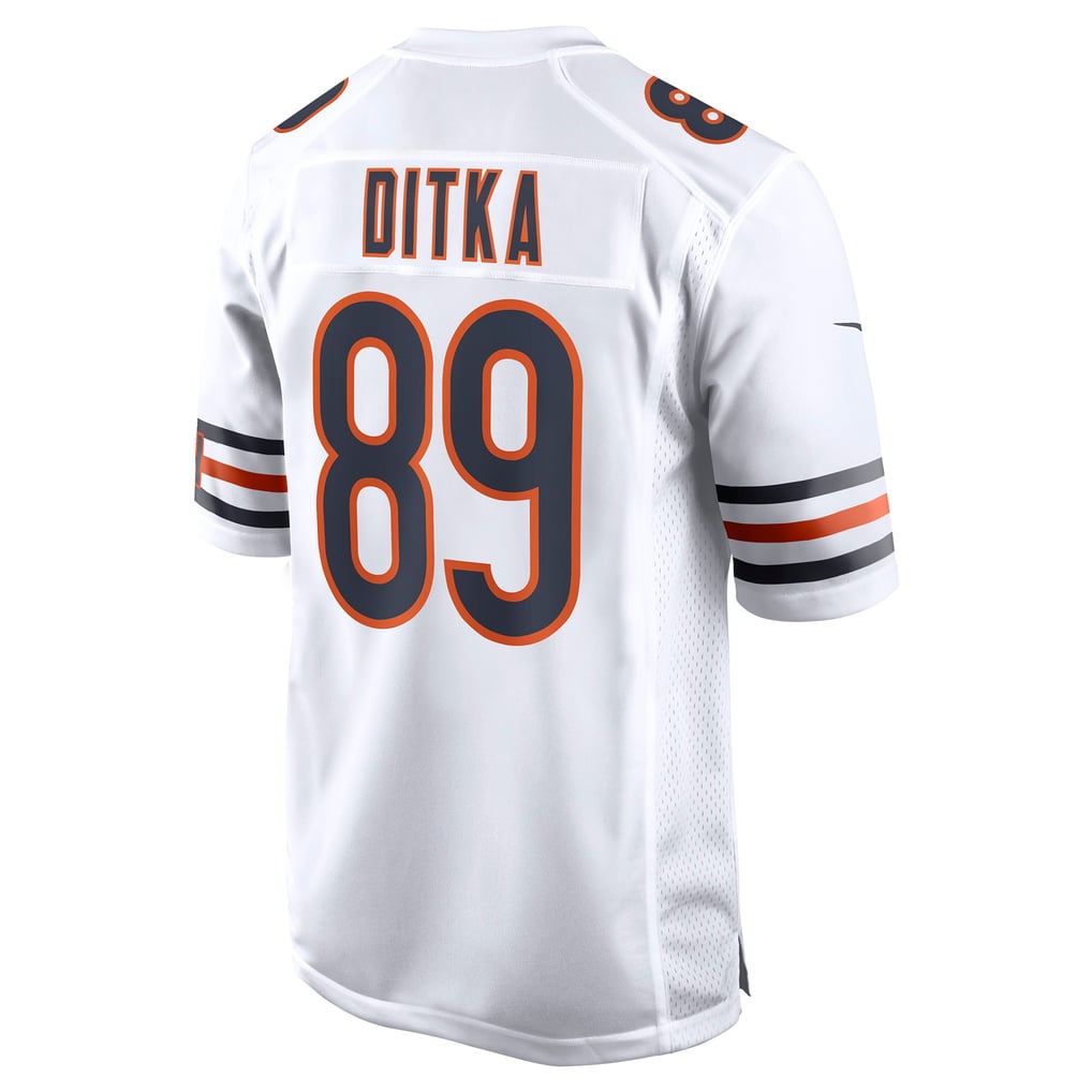 Men's Chicago Bears Mike Ditka Nike White Retired Player Game Jersey - Image 4