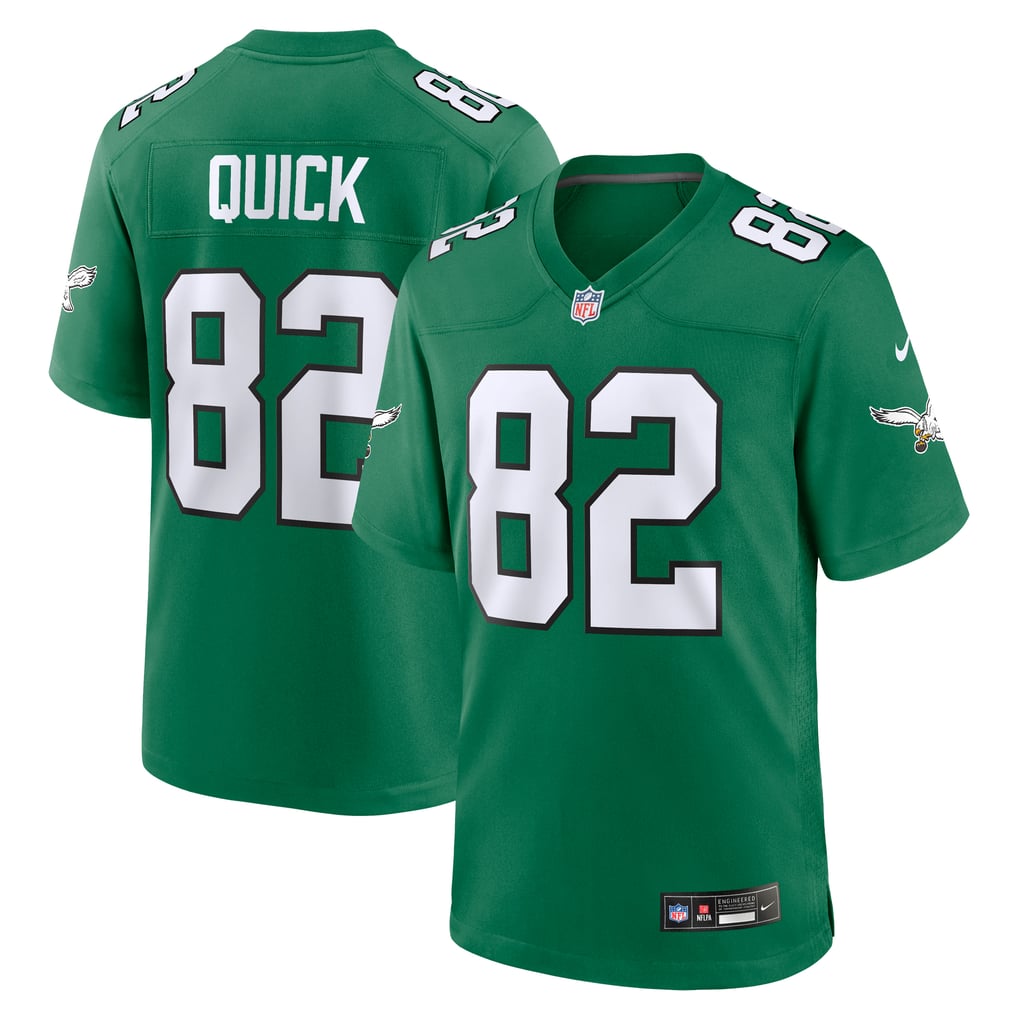 Men's Philadelphia Eagles Mike Quick Nike Kelly Green Retired Player Alternate Game Jersey - Image 1