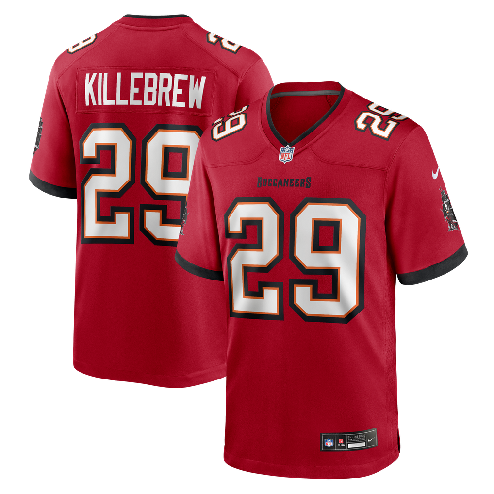 Men's Tampa Bay Buccaneers Miles Killebrew Nike Red Team Game Jersey - Image 1
