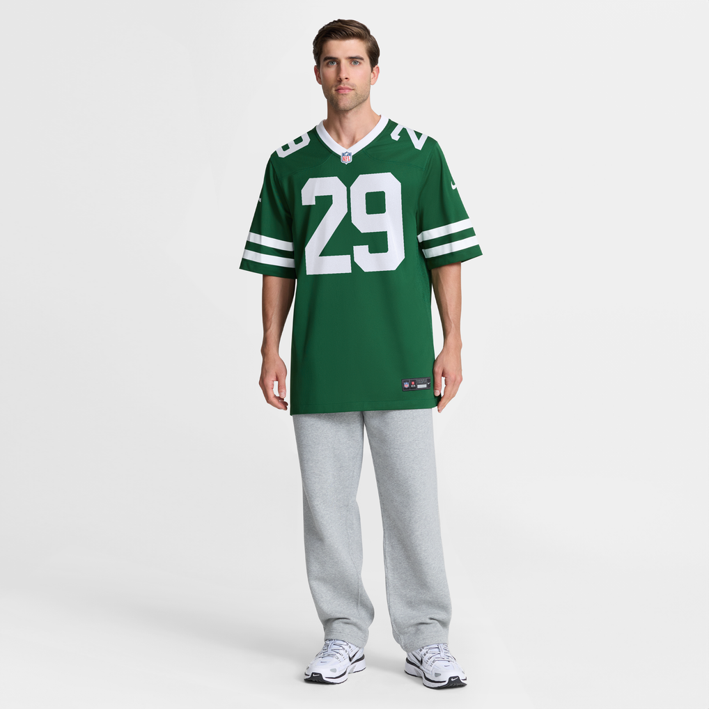 Men's New York Jets Minkah Fitzpatrick Nike Legacy Green Game Jersey - Image 3