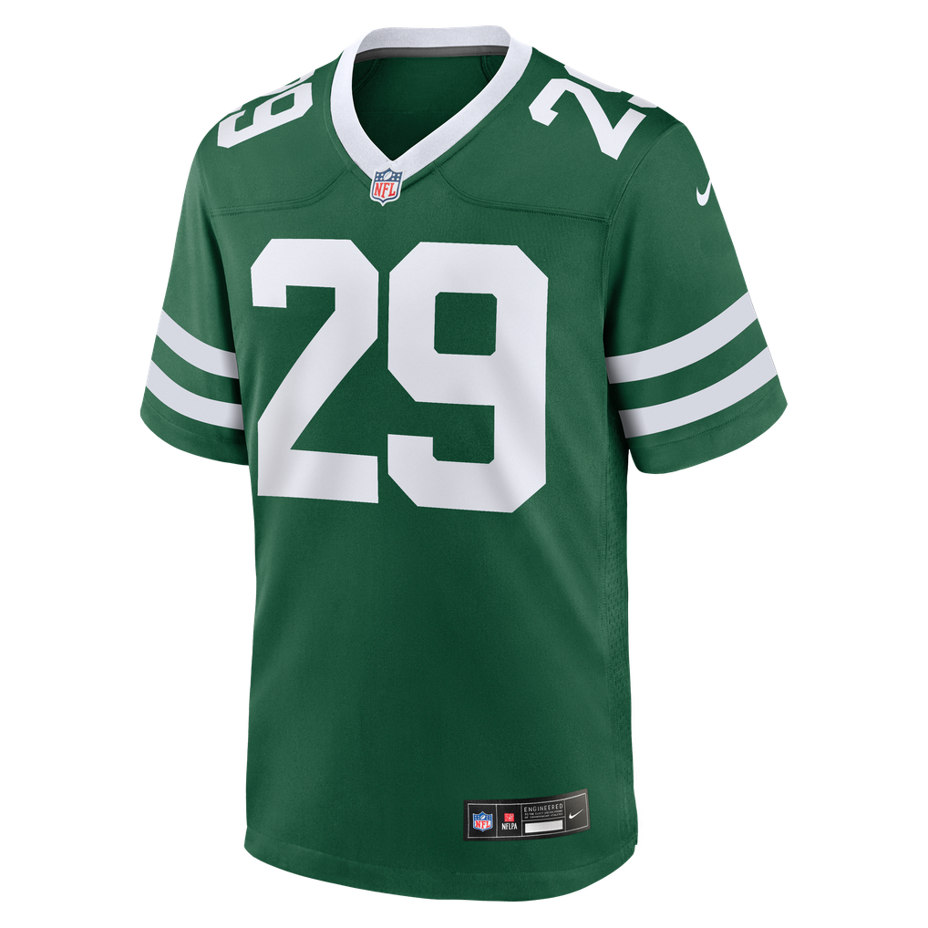 Men's New York Jets Minkah Fitzpatrick Nike Legacy Green Game Jersey - Image 5