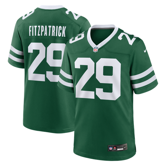 Men's New York Jets Minkah Fitzpatrick Nike Legacy Green Game Jersey - Image 1