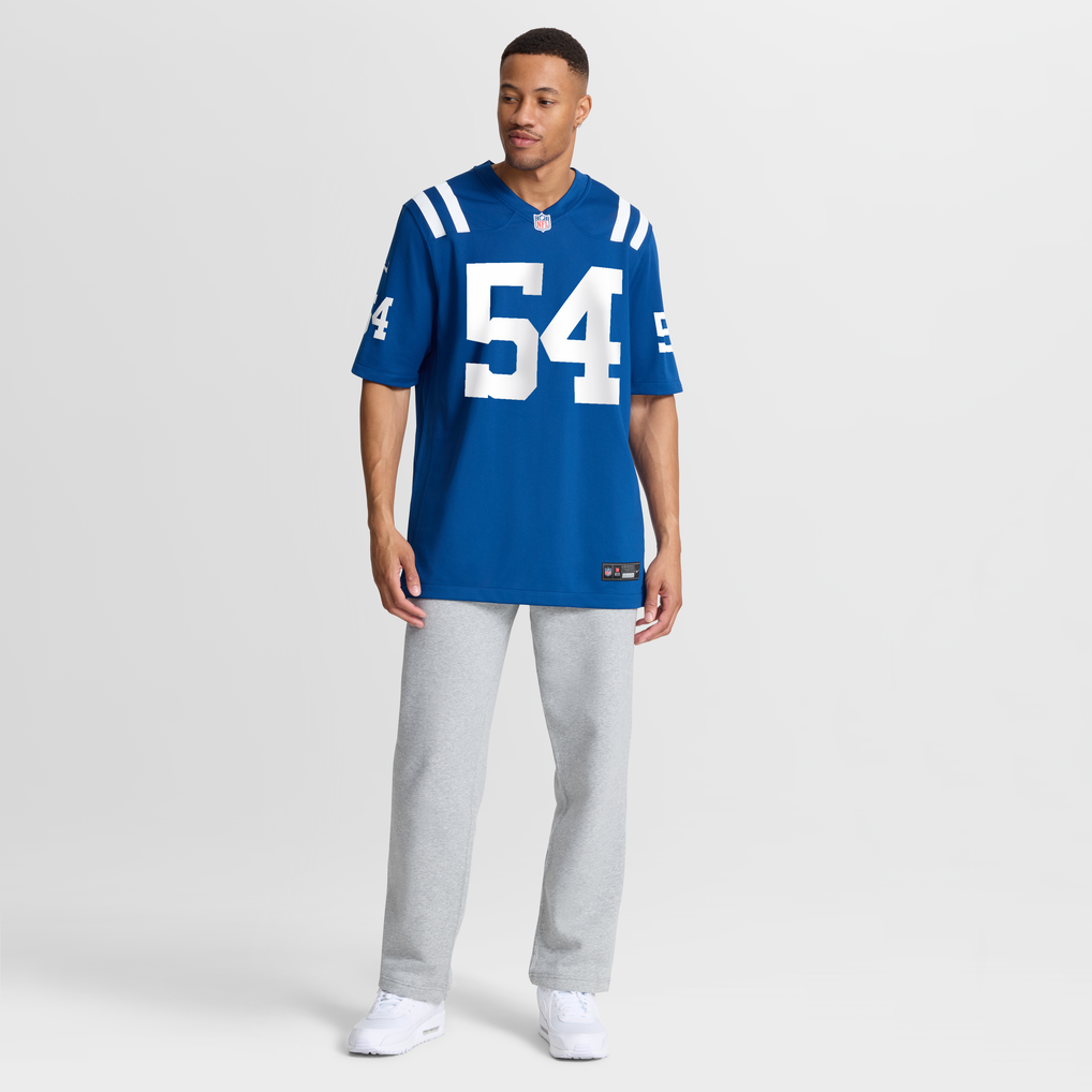 Men's Indianapolis Colts Mitchell Melton Nike Royal Team Game Jersey - Image 3