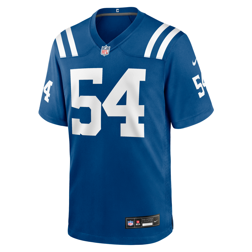 Men's Indianapolis Colts Mitchell Melton Nike Royal Team Game Jersey - Image 5