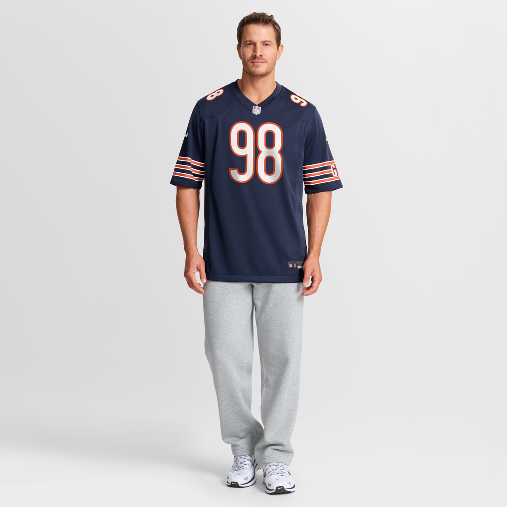 Men's Chicago Bears Montez Sweat Nike Navy Game Jersey - Image 5