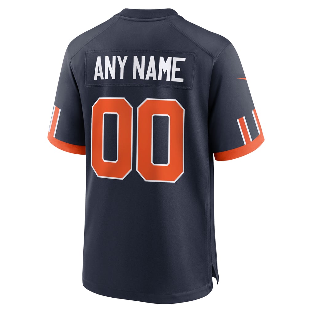Men's Chicago Bears Nike Navy 2026 Rivalries Collection Game Custom Jersey - Image 4