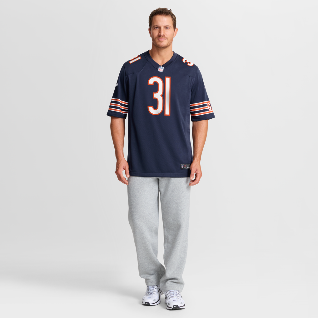 Men's Chicago Bears Dillon Thieneman Nike Navy Team Game Jersey - Image 5