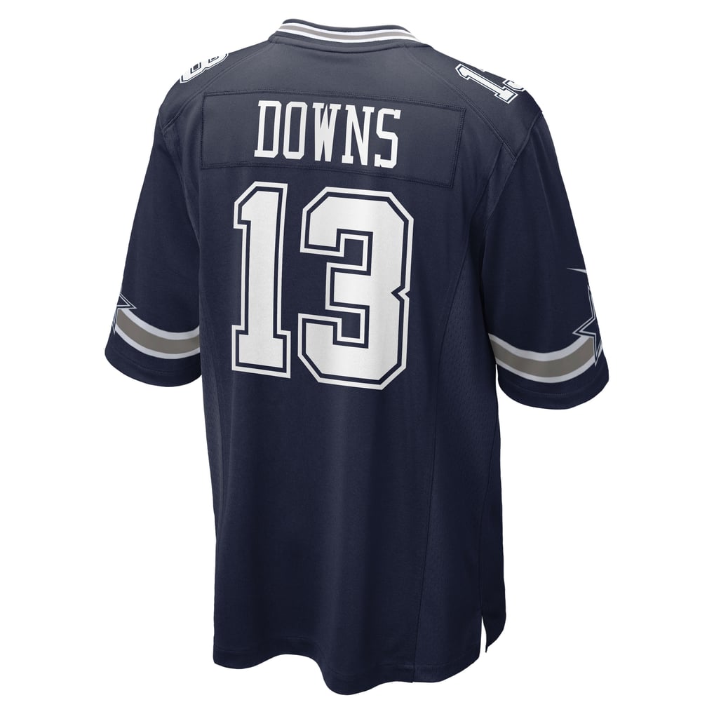 Men's Dallas Cowboys Caleb Downs Nike Navy Team Game Jersey - Image 6