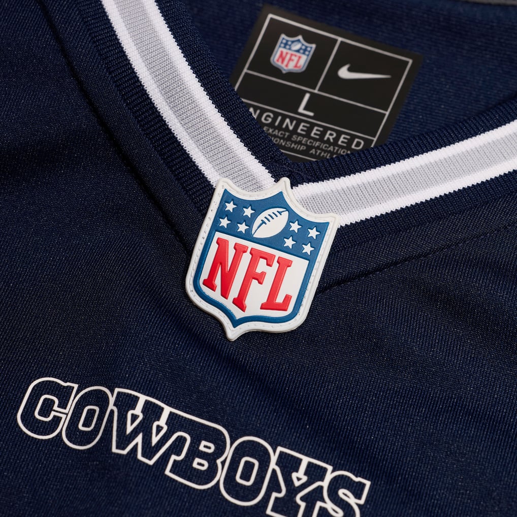 Men's Dallas Cowboys Caleb Downs Nike Navy Team Game Jersey - Image 7