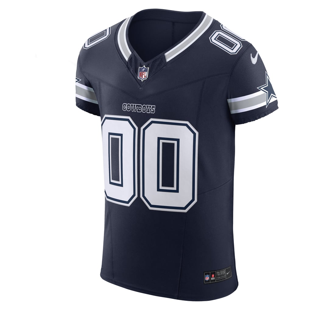 Men's Dallas Cowboys Nike Navy Vapor F.U.S.E. Elite Custom Jersey - Image 3