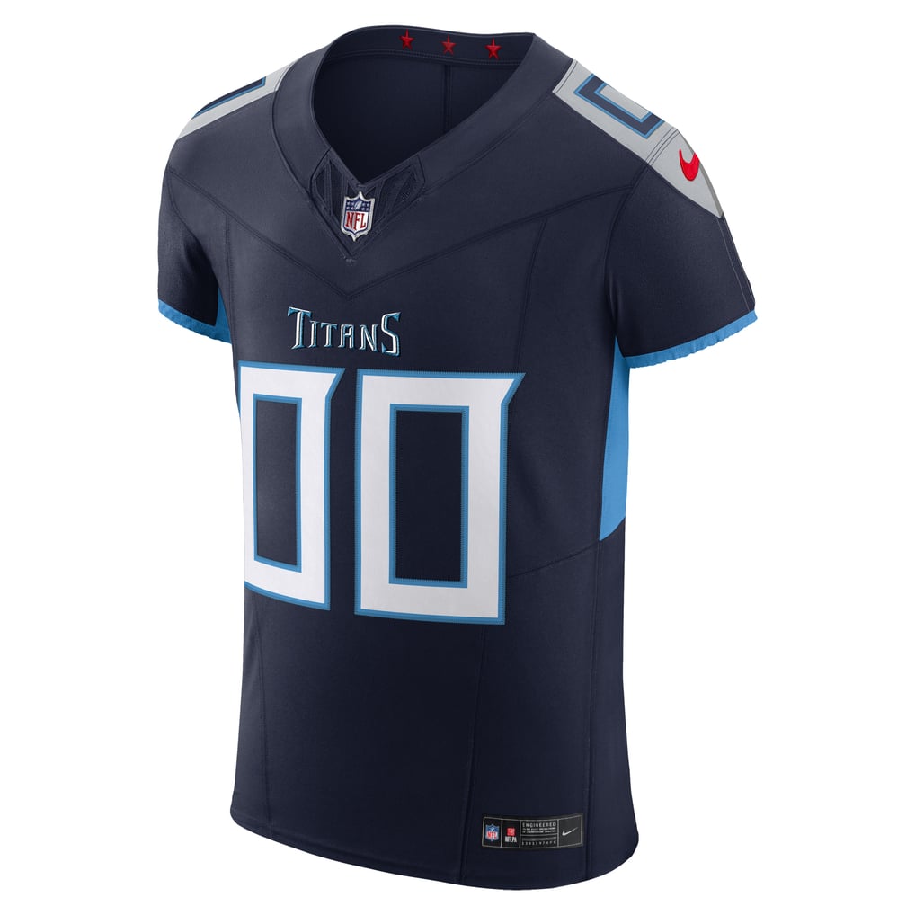 Men's Tennessee Titans Nike Navy  Vapor F.U.S.E. Elite Custom Jersey - Image 3