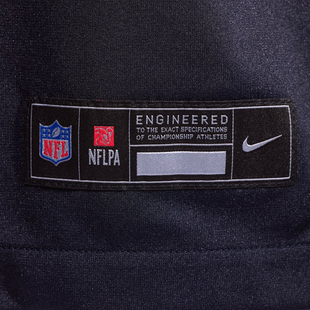 Men's Houston Texans Nick Chubb Nike  Navy Alternate 2 Game Jersey - Image 7