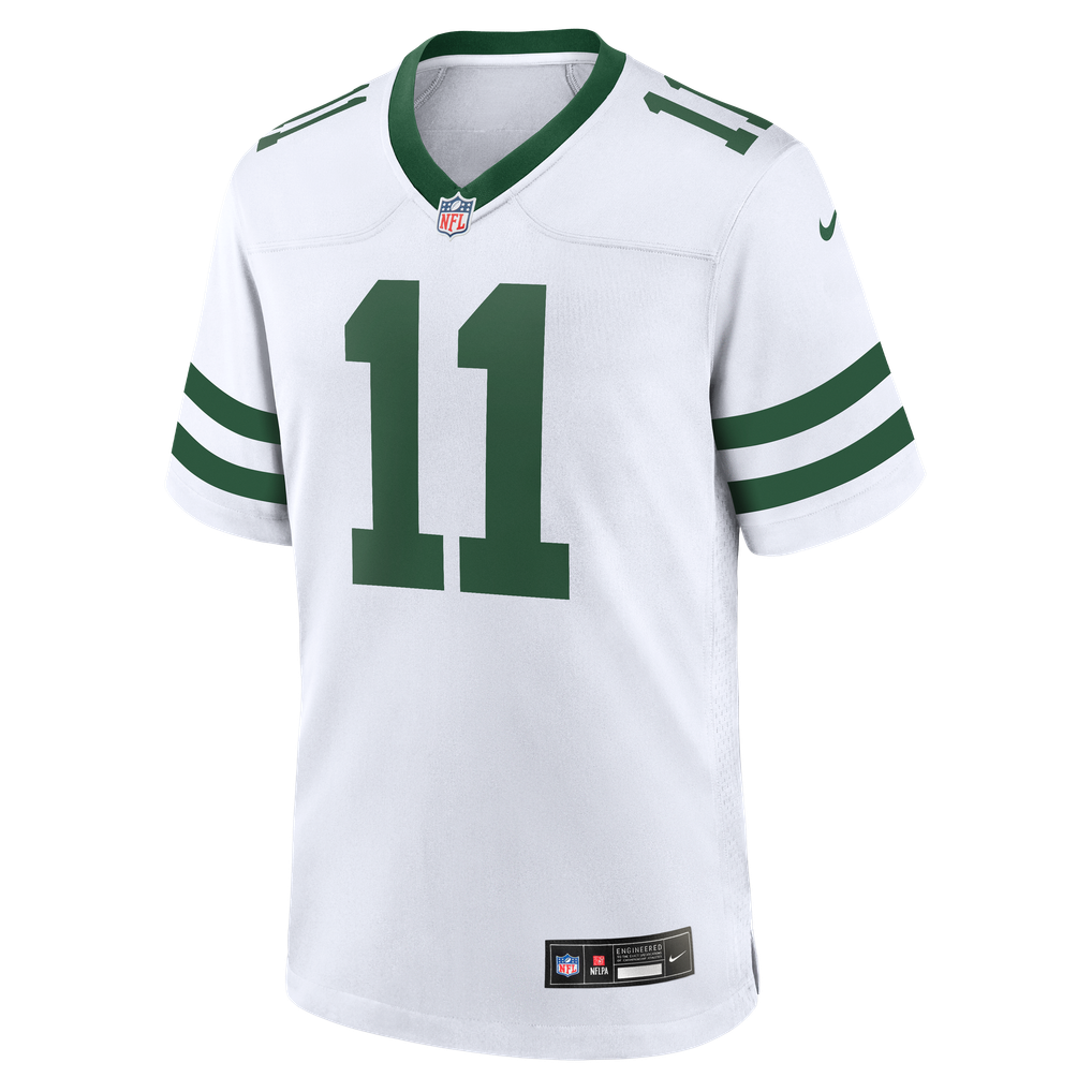 Men's New York Jets Omar Cooper Jr. Nike Legacy White Game Jersey - Image 3