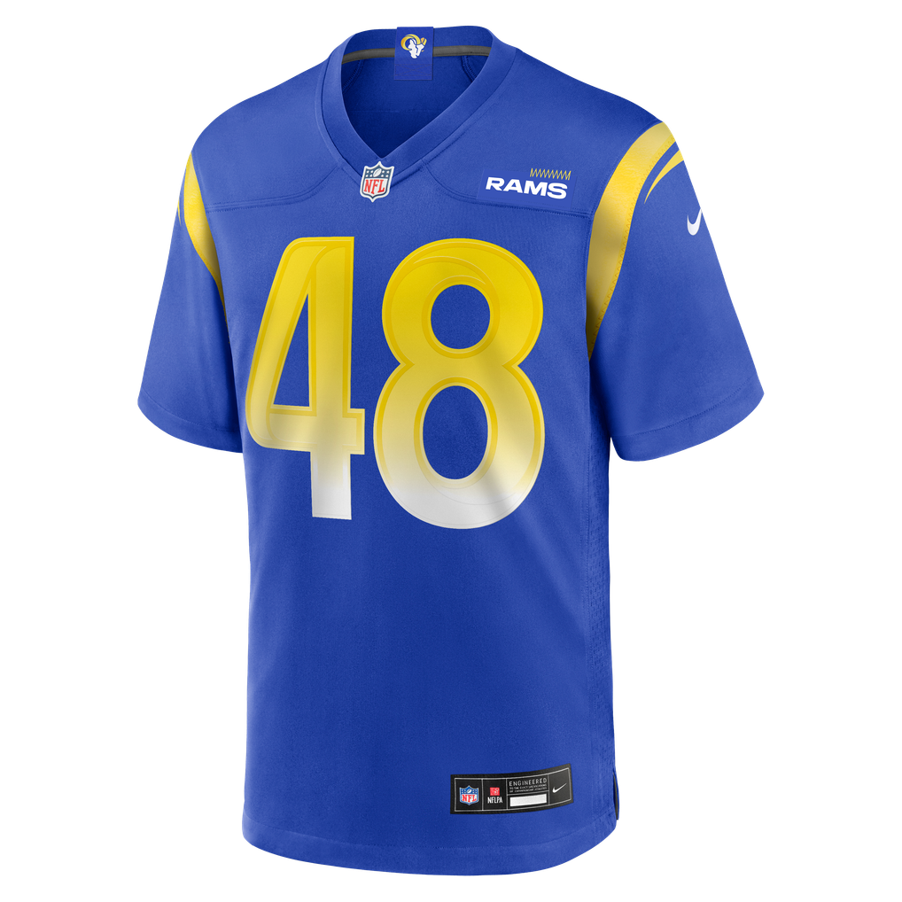Men's Los Angeles Rams Omar Speights Nike  Royal Game Jersey - Image 3