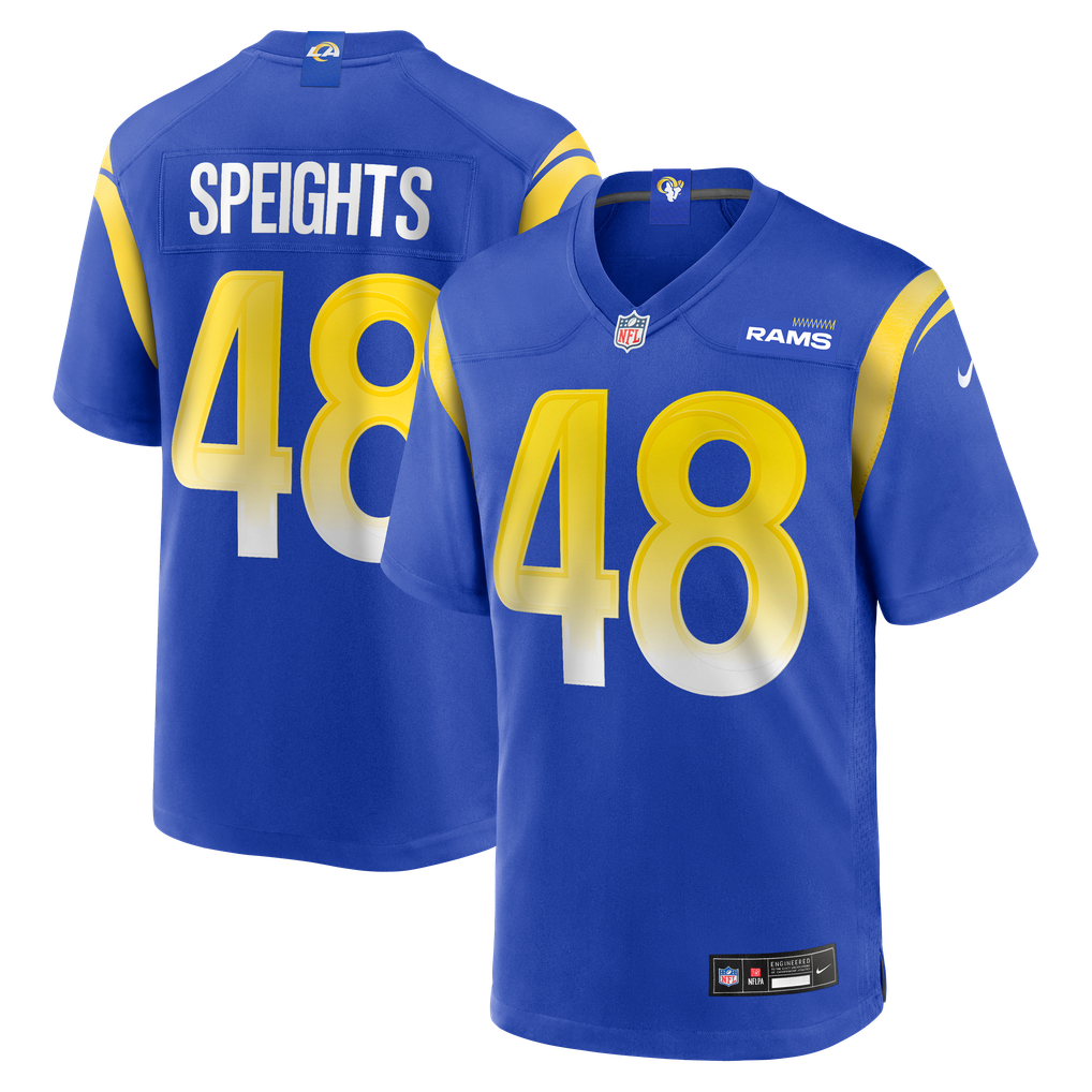 Men's Los Angeles Rams Omar Speights Nike  Royal Game Jersey - Image 1