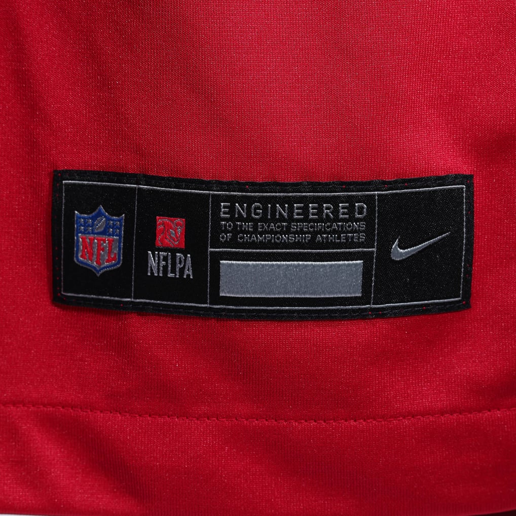 Men's San Francisco 49ers Osa Odighizuwa Nike  Scarlet Team Game Jersey - Image 9