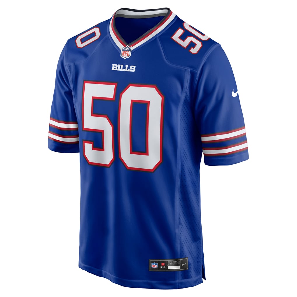 Men's Buffalo Bills Otis Reese Nike Royal Team Game Jersey - Image 5