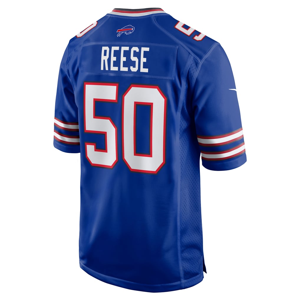 Men's Buffalo Bills Otis Reese Nike Royal Team Game Jersey - Image 6