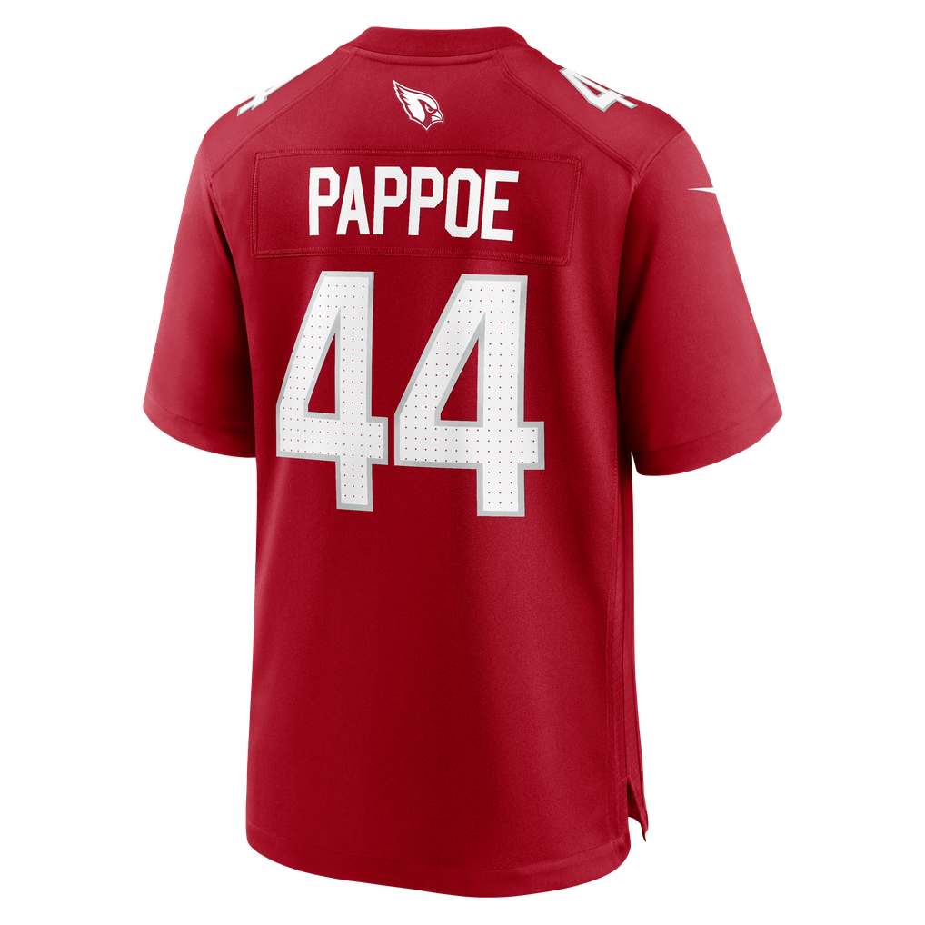 Men's Arizona Cardinals Owen Pappoe Nike  Cardinal Team Game Jersey - Image 4