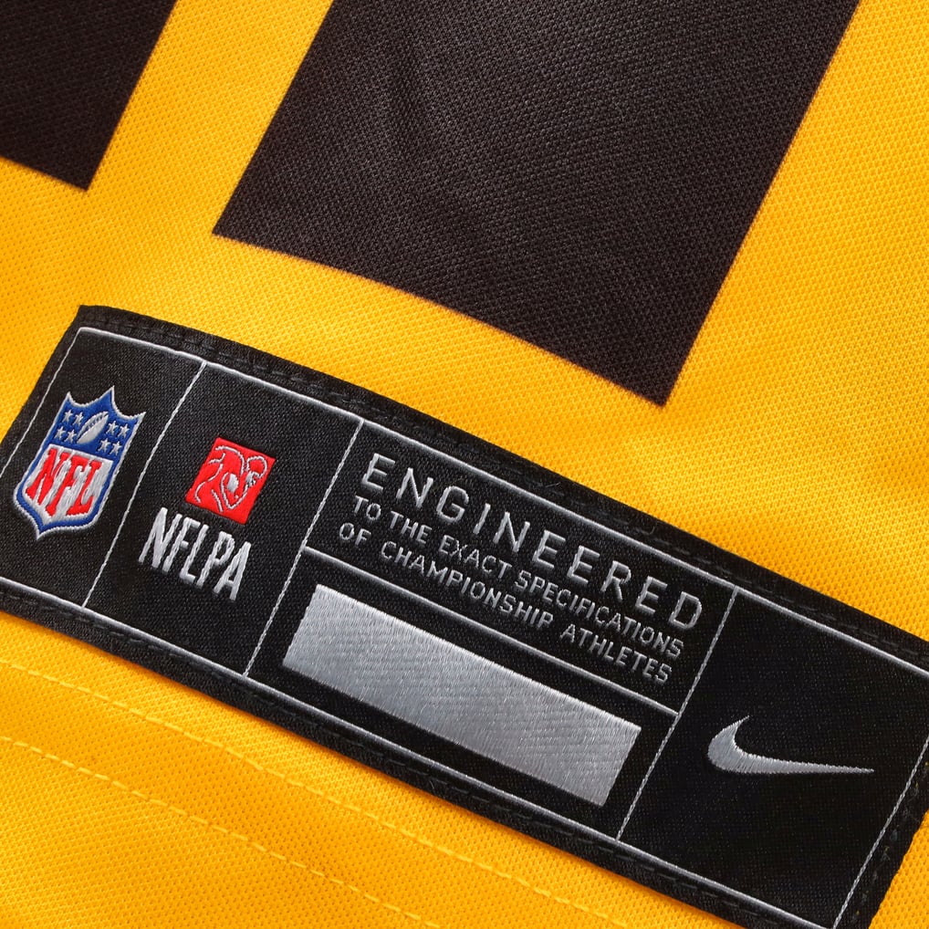 Men's Pittsburgh Steelers Pat Freiermuth Nike Gold Alternate Vapor F.U.S.E. Limited Jersey - Image 8