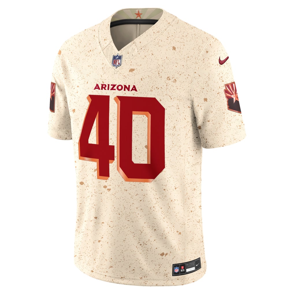 Men's Arizona Cardinals Pat Tillman Nike Natural Rivalries Collection Stitched Limited Jersey - Image 3