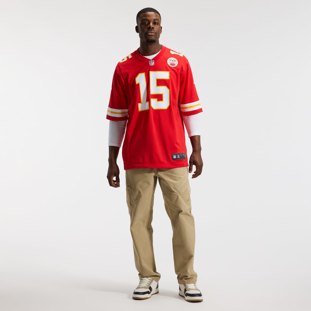 Men's Kansas City Chiefs Patrick Mahomes Nike Red Game Jersey - Image 5