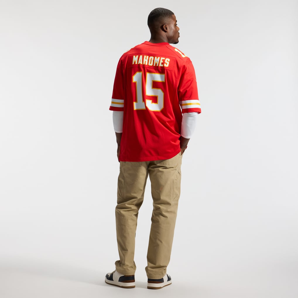 Men's Kansas City Chiefs Patrick Mahomes Nike Red Game Jersey - Image 6