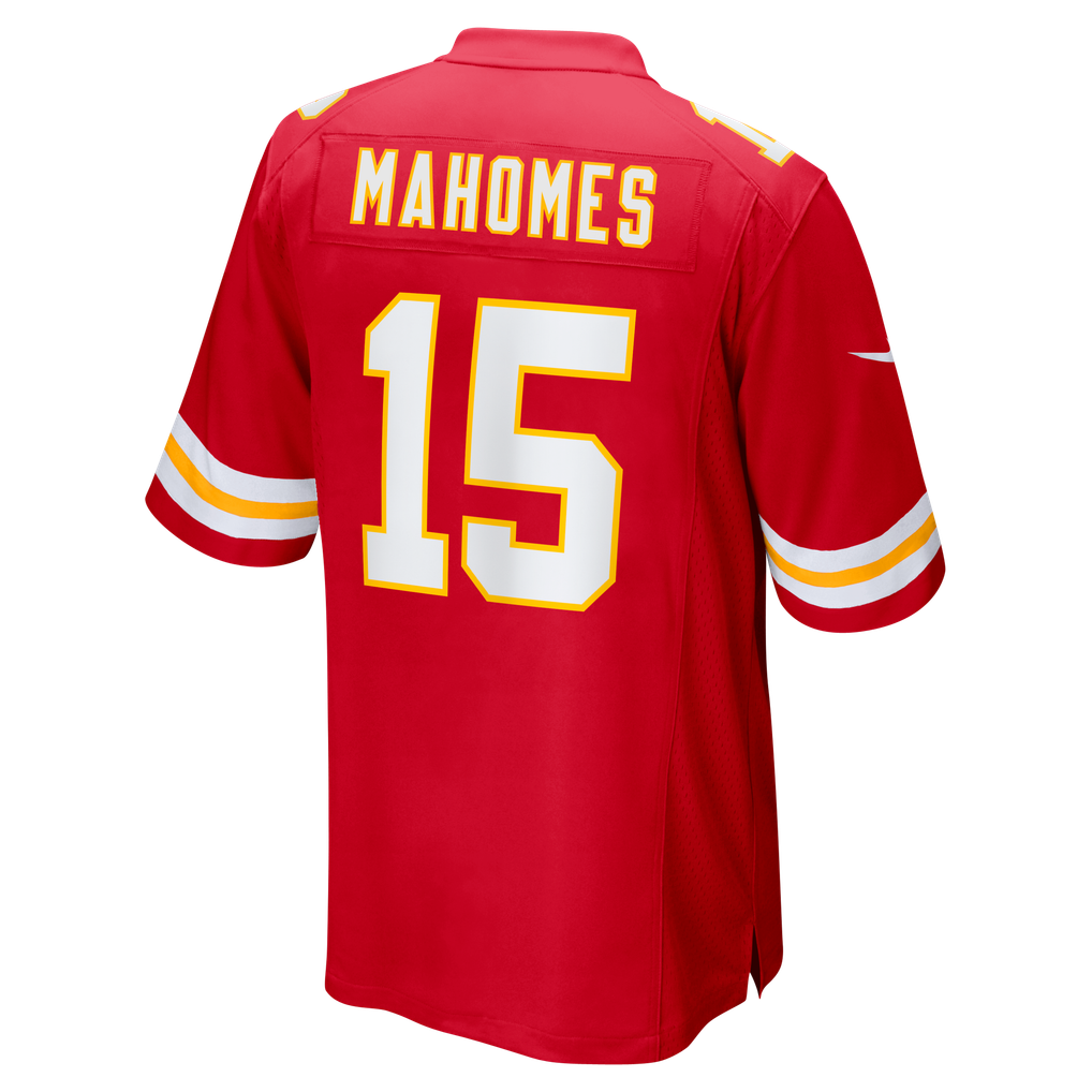 Men's Kansas City Chiefs Patrick Mahomes Nike Red Game Jersey - Image 8